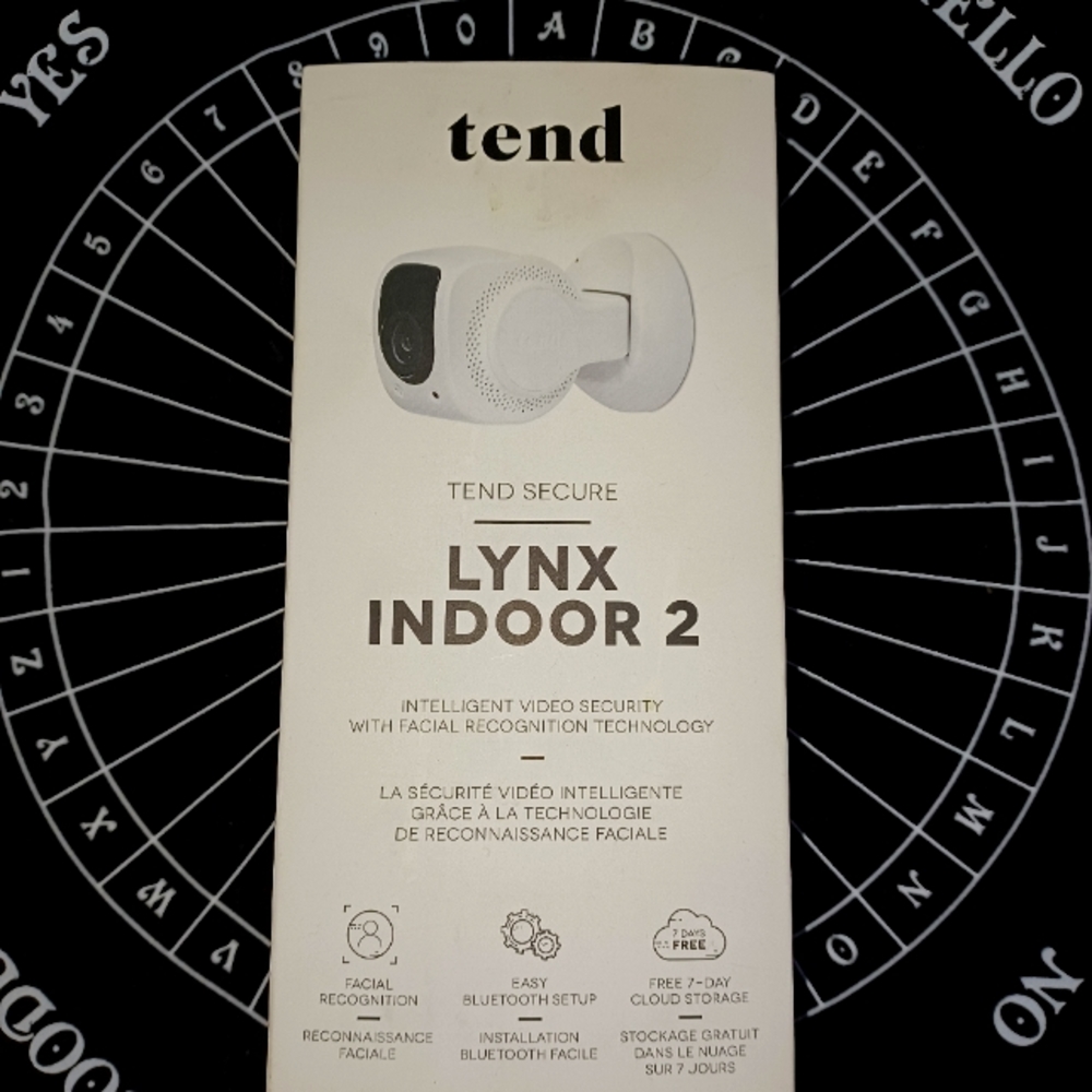 Tend secure LYNX INDOOR 2 INTELLIGENT VIDEO SECURITY QITH FACIAL RECOGNITION